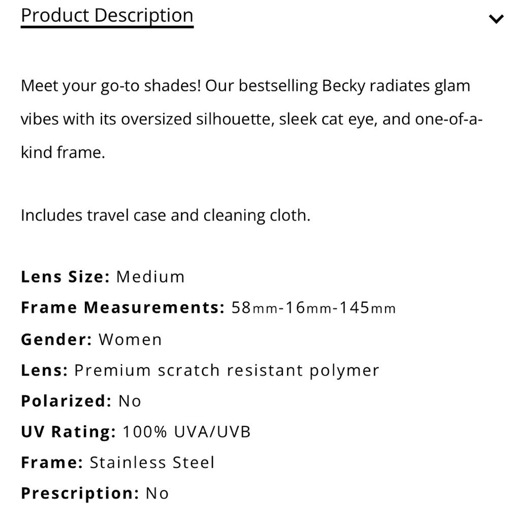 Diff Sunglasses Nwot - image 3